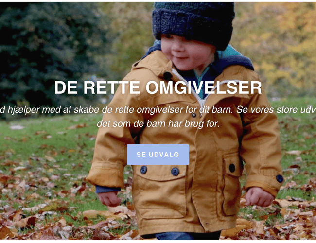 Dropshipping butik med salg af baby-børne udstyr