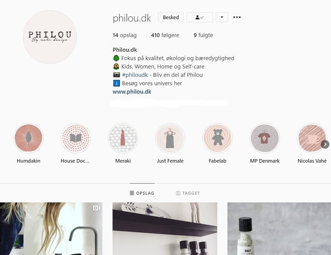 Velfungerende og populær webshop - Vi har omsat for 2.800.000 kr. fra 2017-2020