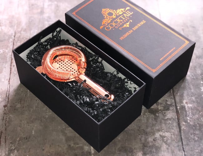 Webshop med salg af eksklusivt barudstyr - Siden er ca. 2 år gammel