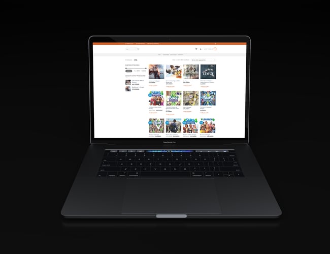 Fuld automatiseret webshop med salg af CDkeys - Omsat for 38.000 kr. 