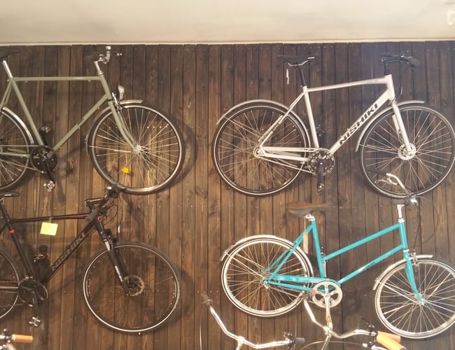 Velobless Cykler til afståelse - Cykelbutik i København areal på 198 m2.