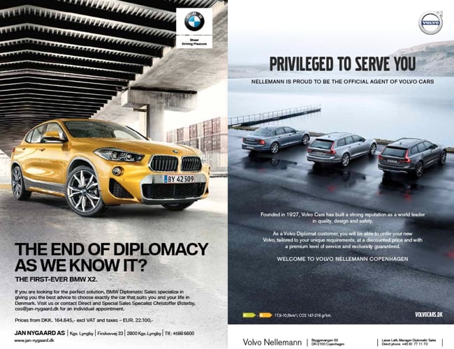 Markedsledende expat - og turistmagasin i København med B2B kunder som BMW og Illum