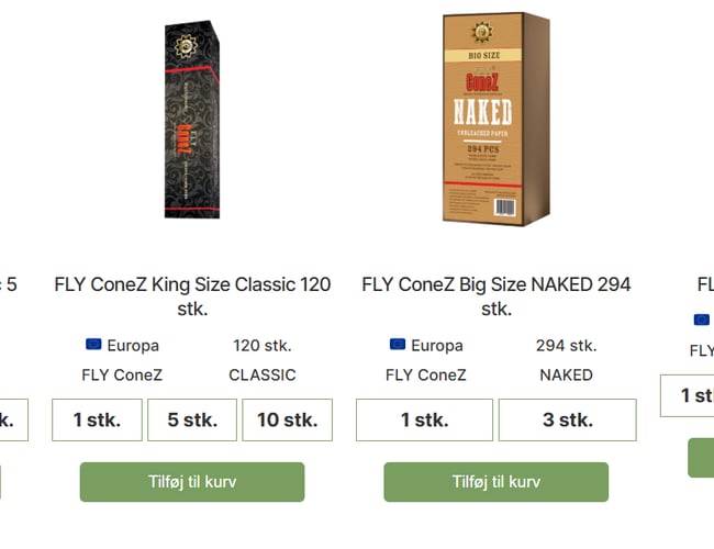 3 måneder gammel Rullegrejs webshop med store muligheder!