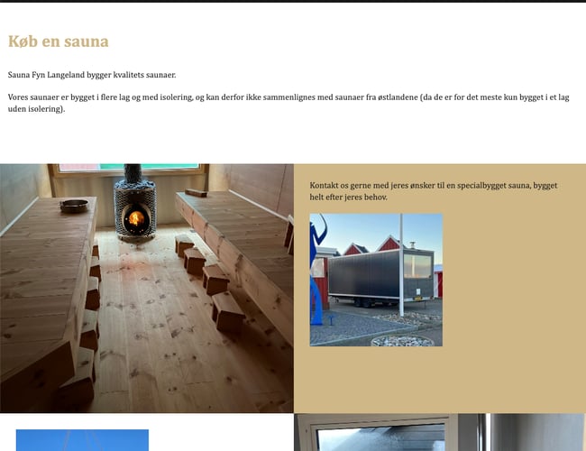 OPDATERET NU MED EJENDOM OG FAST ÅRSHJUL Bliv en del af Danmarks mest visionære oplevelsesvirksomhed inden for stationære og mobile saunaer, med en klar skaleringsstrategi, søger en engageret partner.