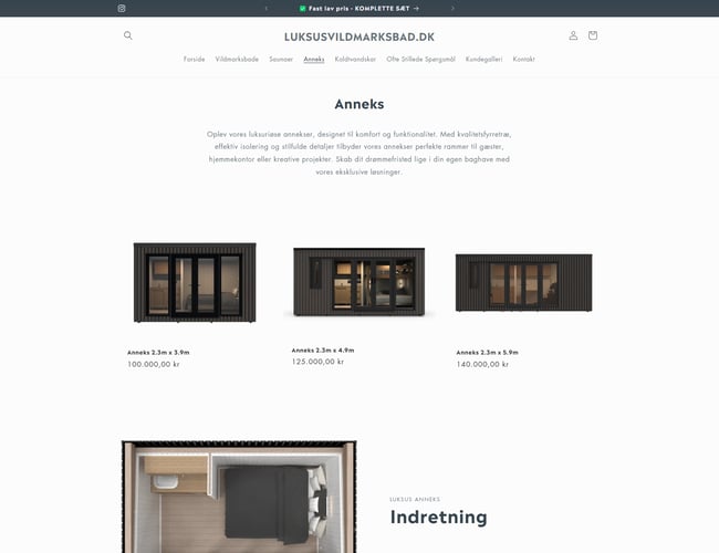 Profitabel og flytbar forretning | Salg af luksuriøse udendørsprodukter | Effektiv og resultatorienteret strategi.