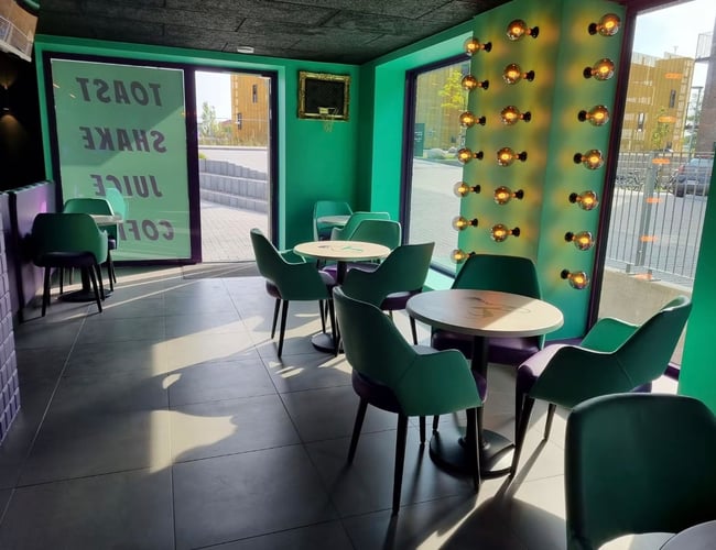 Helt ny juicebar til salg - Ligger centralt i Søborg - Husleje 7.916 kr.- eksklusiv moms.