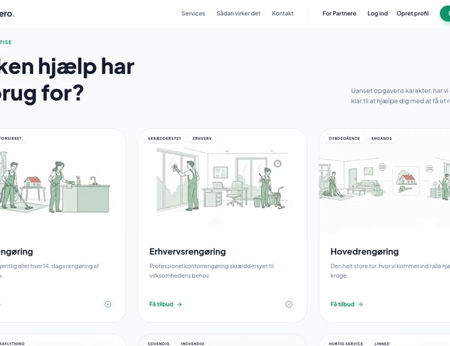  Cleanero.dk - SaaS Lead-platform med AI, CRM & Credit-system