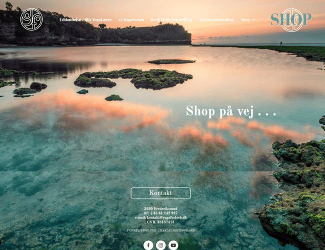 Et YOGAUNIVERS med behandlinger, undervisning, en yogalæreruddannelse og webshop