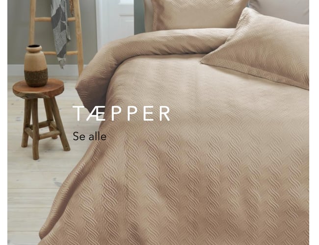 KØREKLAR Webshop der sælger sengetøj, sengetæpper mv. med leverandørunivers i EU