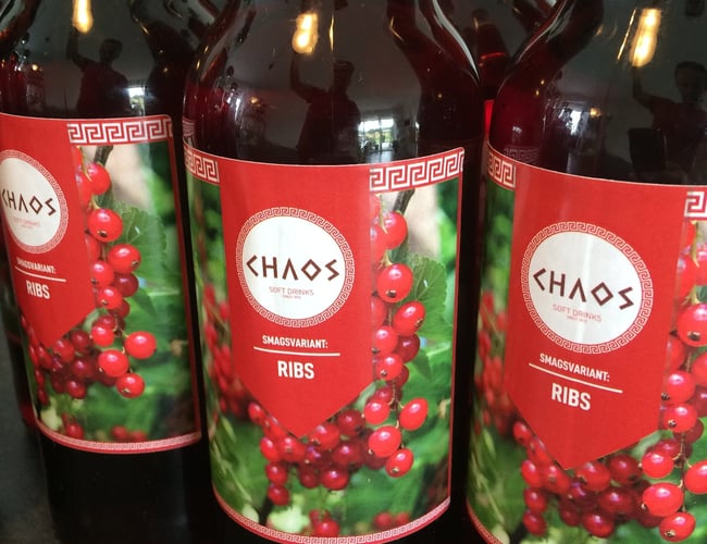 CHAOS Soft Drinks - sodavandsbrand med opskrifter, design og professionel, køreklar webshop 