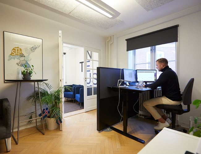 Salg af velfungerende kontorfælleskab i Aarhus C.