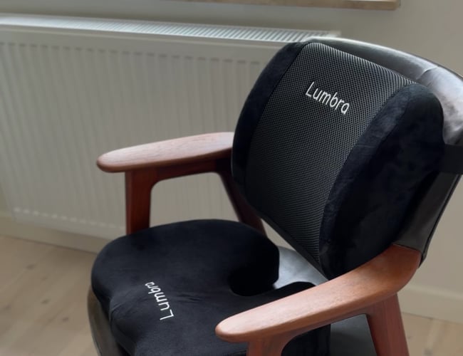 Salg af varelager og hjemme med salg af ergonomiske puder