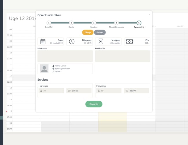 Fleksibelt SaaS online booking system til servicebranchen