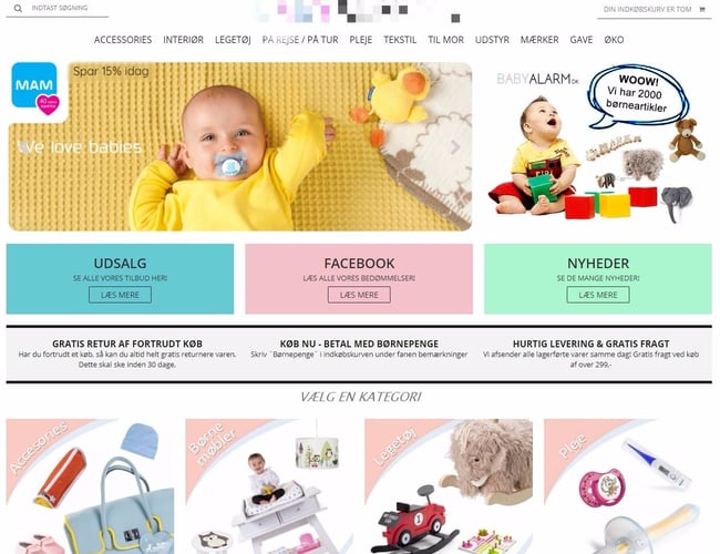 Velfungerede webshop med stor fremgang & større potentiale (2.4 mio. omsætning i år)