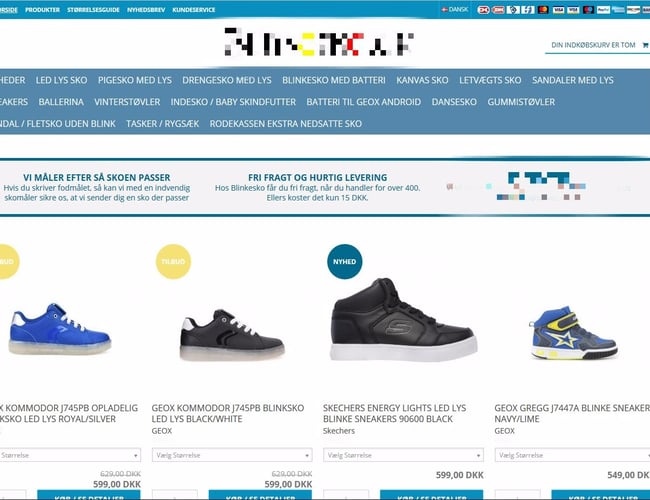 BETAL KUN FOR VARELAGERET! 6 år gammel niche Webshop, der ikke går af mode. (finansiering tilbydes)