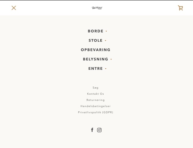 ditmøbel.dk - Køreklar dropshipping side med salg af møbler og møbler - stort potentiale!