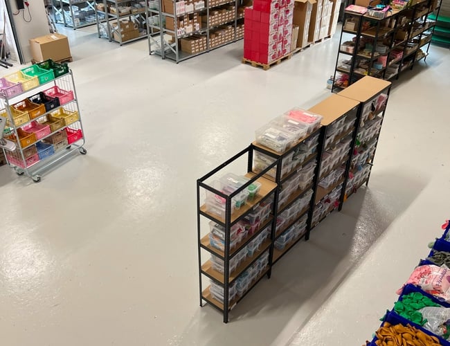 Salg af varelager på festartikler 