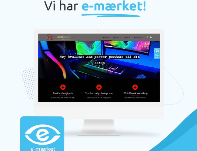 Gaming webshop med løbende ordre - 300.000 DKK. I omsætning de første 3 måneder 