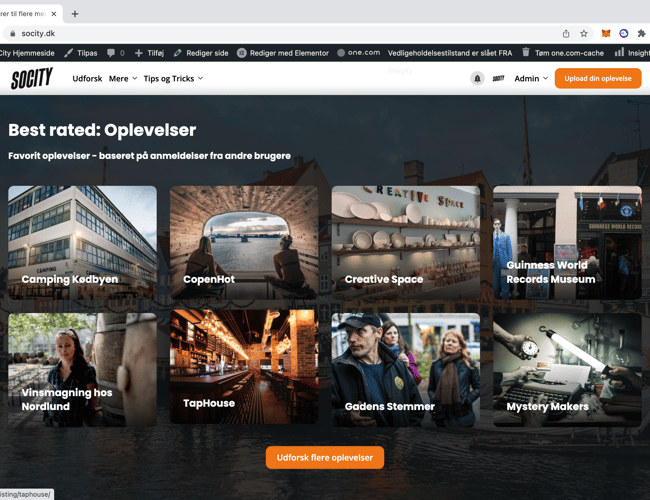 Brugervenlig online platform - AirBnB forretningsmodel