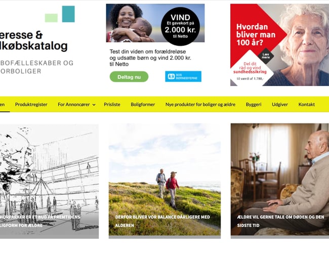 Interesse- og indkøbskatalog til ældre og bofællesskaber 