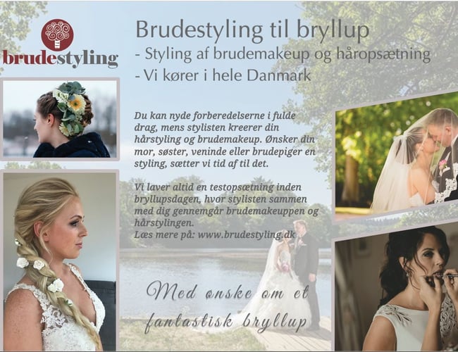 Tilbyd eksklusive brudestylings til dine kunder!