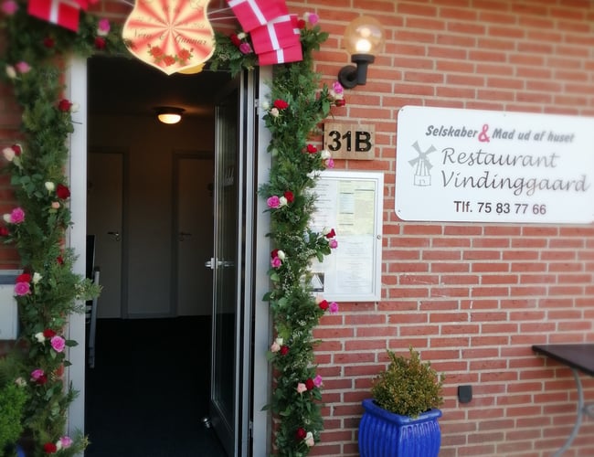 Catering virksomhed med selskabslokale i Vejle