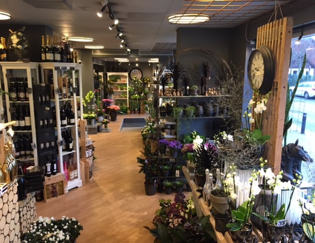 Blomsterbutik med over 30 års drift (over 5.000.000.- omsætning)