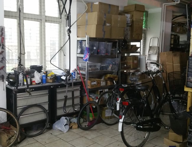 Velobless Cykler til afståelse - Cykelbutik i København areal på 198 m2.