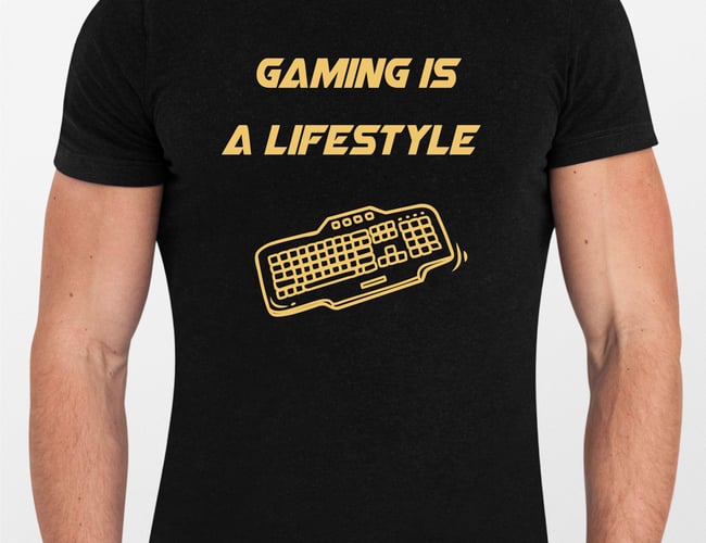 Webshop med plakater og T-shirts til  den unge gamer