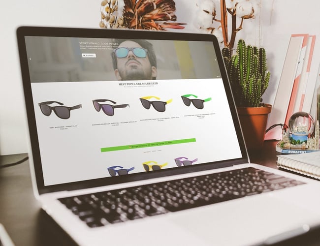WooCommerce webshop med højt dækningsbidrag og glade kunder sælges