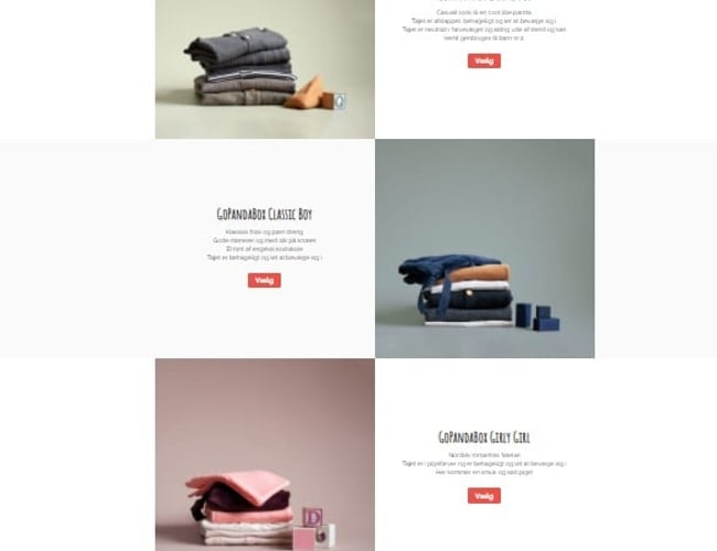 Salg af børnetøj abonnementskoncept - Omsætning 2019: 100.000 kr.