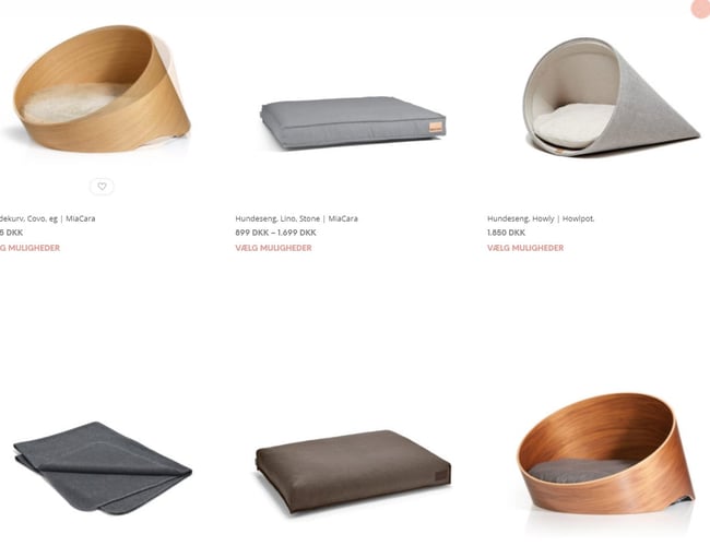 Smuk shop til den stilfulde hundeejer - omsat for 42.260 kr.