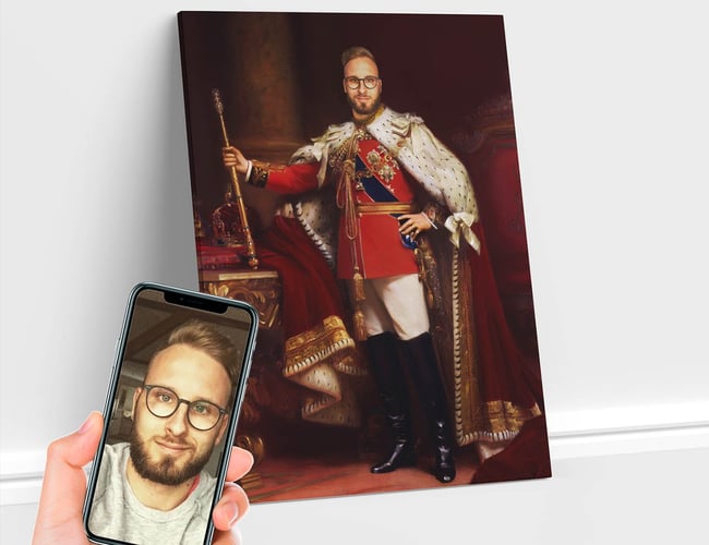 Webshop med salg af kreative og personlige portrætter - EGET BRAND