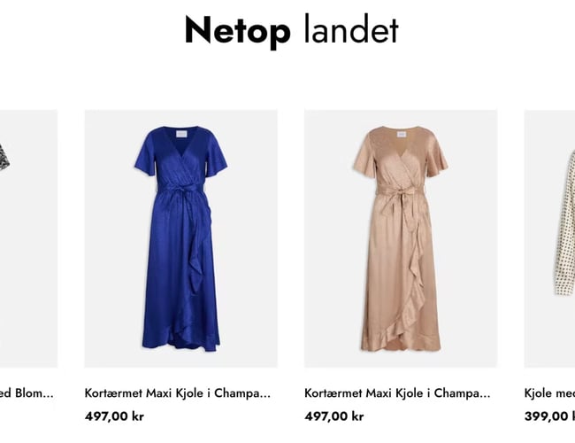 Webshop med salg af kvindetøj - +25.000 aktive email subscribers. - Omsætning 1/1-22 - 30/6-22: 1.500.000