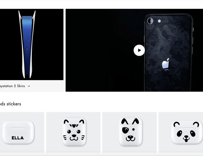 10 år gammel webshop med egen produktion