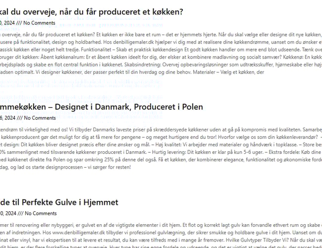 Profitabel formidlingsside mellem håndværkere og kunder i hele landet