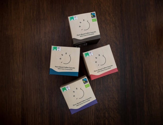 Webshop med abonnement af komposterbare kaffekapsler - Omsætning på 12 måneder: 303.482 DKK - Private label