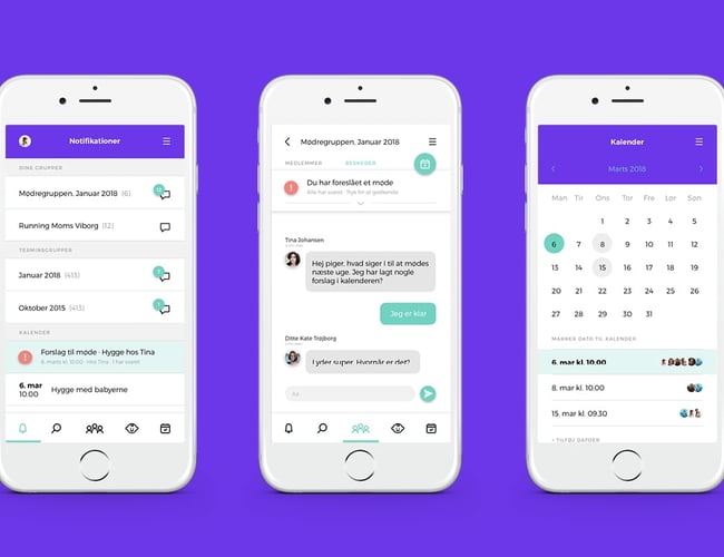 Barsels app-koncept + komplet design af app