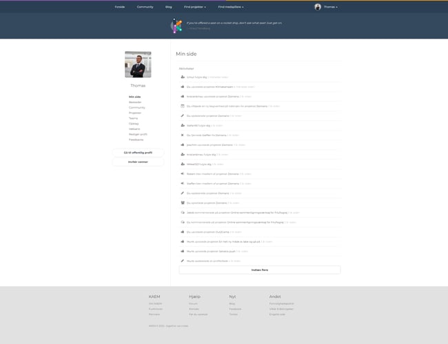 Iværksætterplatform - Forbinder iværksættere fra samtlige kriterier i ét netværk