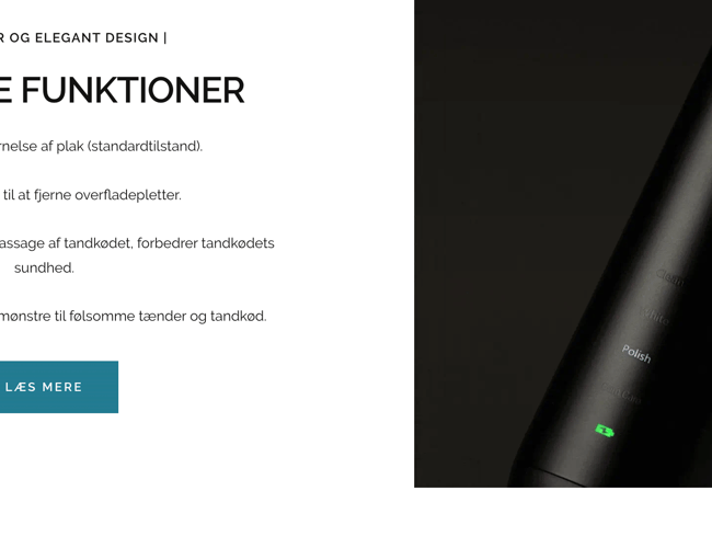 Eltandbørste brand med aktive abonnenter