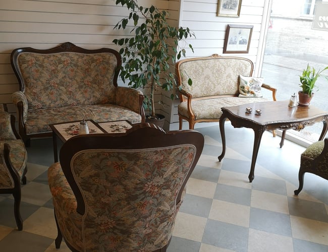 TE-Salonen - Hyggelig café til salg i Roskilde - Omsætning 1,1 mio. kr.