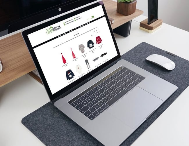Webshop - GreenBaby.dk - baby/børnetøj 0-7 år - økologi og bæredygtighed - Omsætning 325.000 kr. 