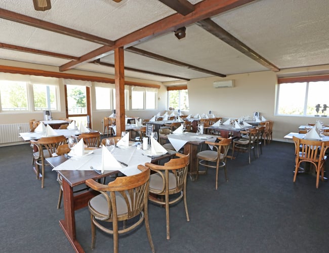 Restaurant med Havudsigt!