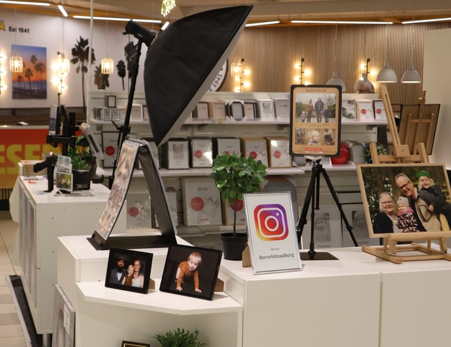 Fotostudie i Aalborg Storcenter 