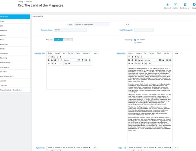 Digital Spil-webshop med Over 140 Publisher-aftaler