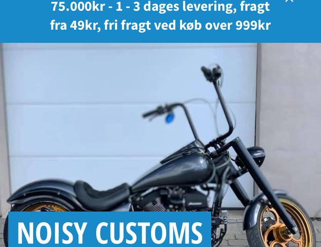 Noisy Customs - Motorcykel beklædning og dele med kæmpe potientiale og stor kundekreds