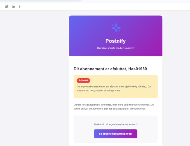 Postnify.dk – 100% automatiseret AI-platform til sociale medier – KLAR TIL OVERTAGELSE