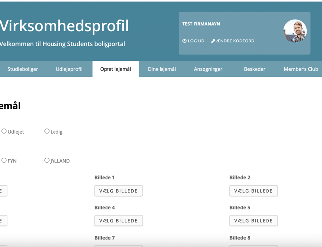 Boligportal for unge under uddannelse