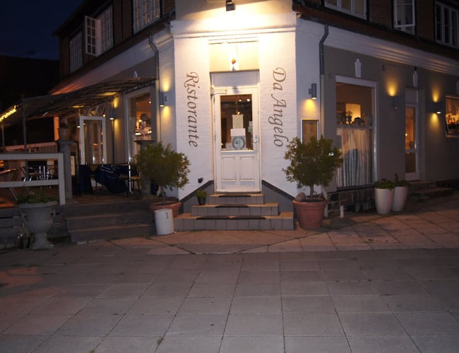 Restaurant med ude servering