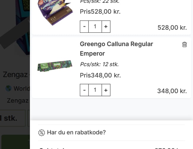 3 måneder gammel Rullegrejs webshop med store muligheder!
